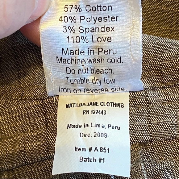 Matilda Jane brown strappy sundress‎ size small - Picture 8 of 8